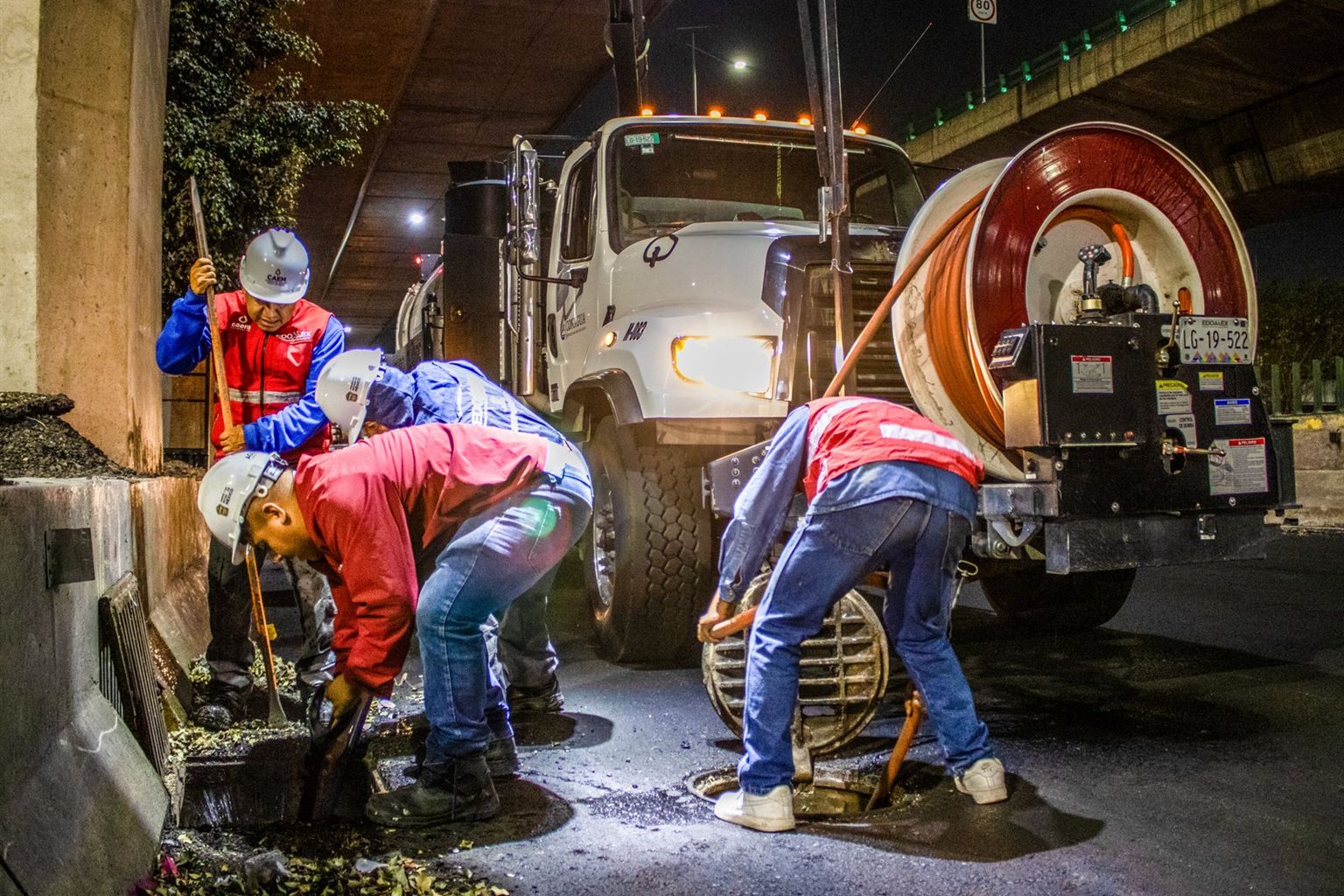 Inspection et curage de canalisations