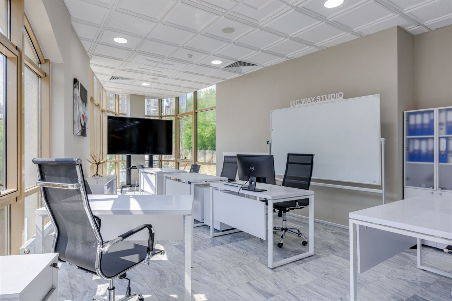 Bureaux modernes open space